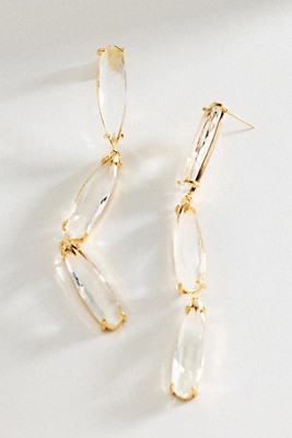 Crystal Trois Drop Earrings | Anthropologie (US)