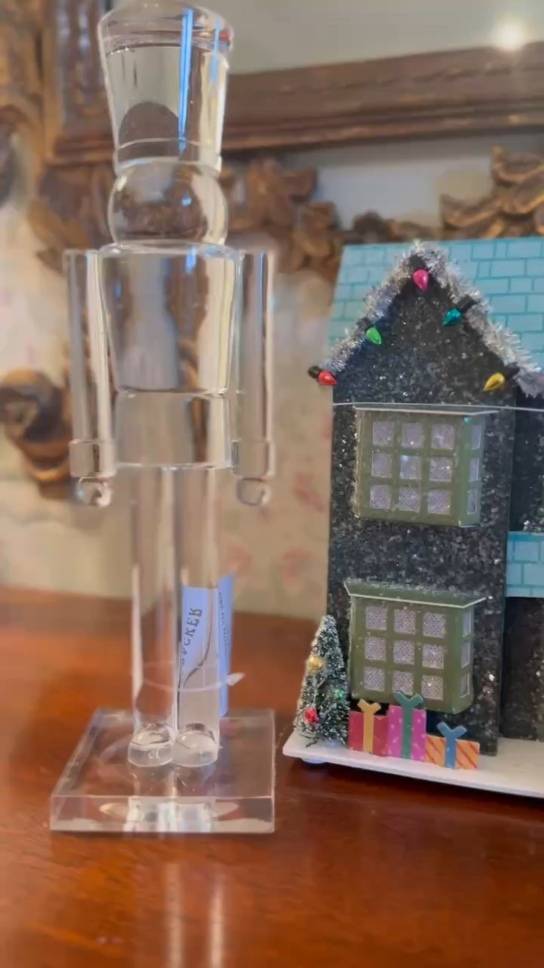 Cutest Christmas village will budget friends and more expensive Christmas glitter houses!!! 

#LTKSeasonal #LTKHome #LTKHoliday