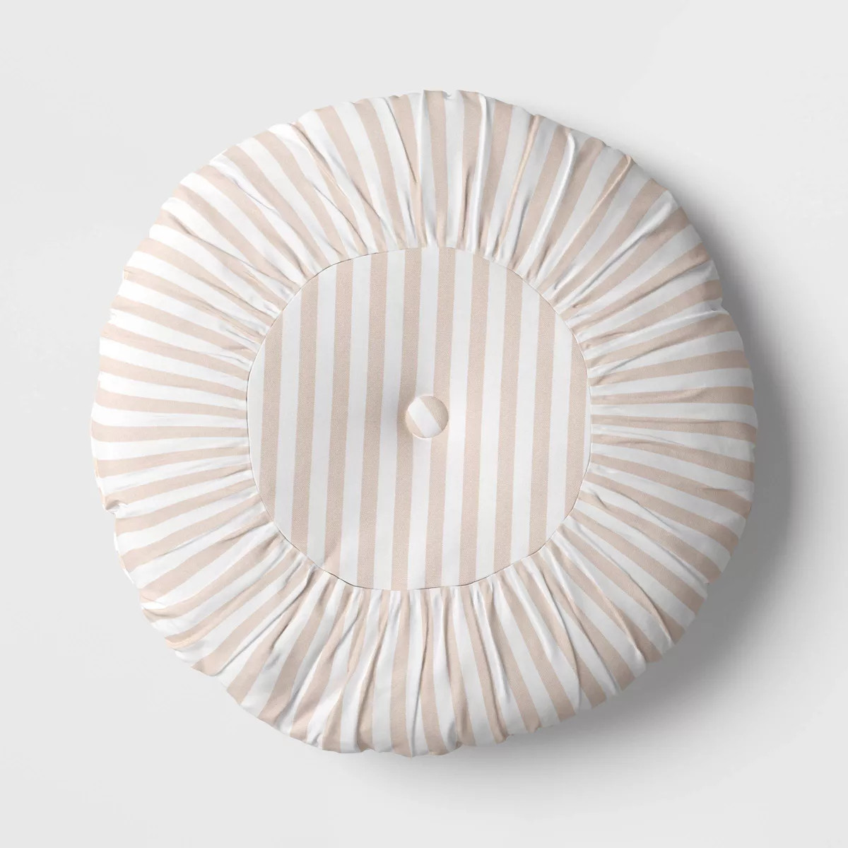Round Stripe Pillow Natural/White - Threshold™ | Target