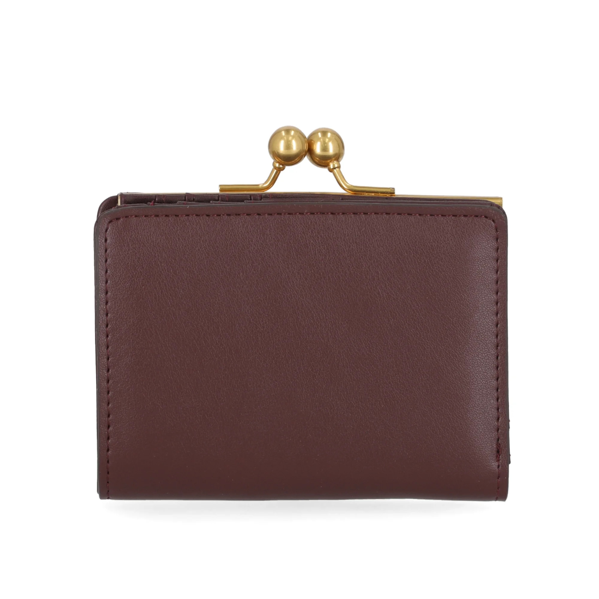 Free Assembly Women's Kiss Lock Frame Wallet, Chianti | Walmart (US)