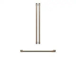 Refrigeration Handle Kit in Brushed Bronze | The Home Depot