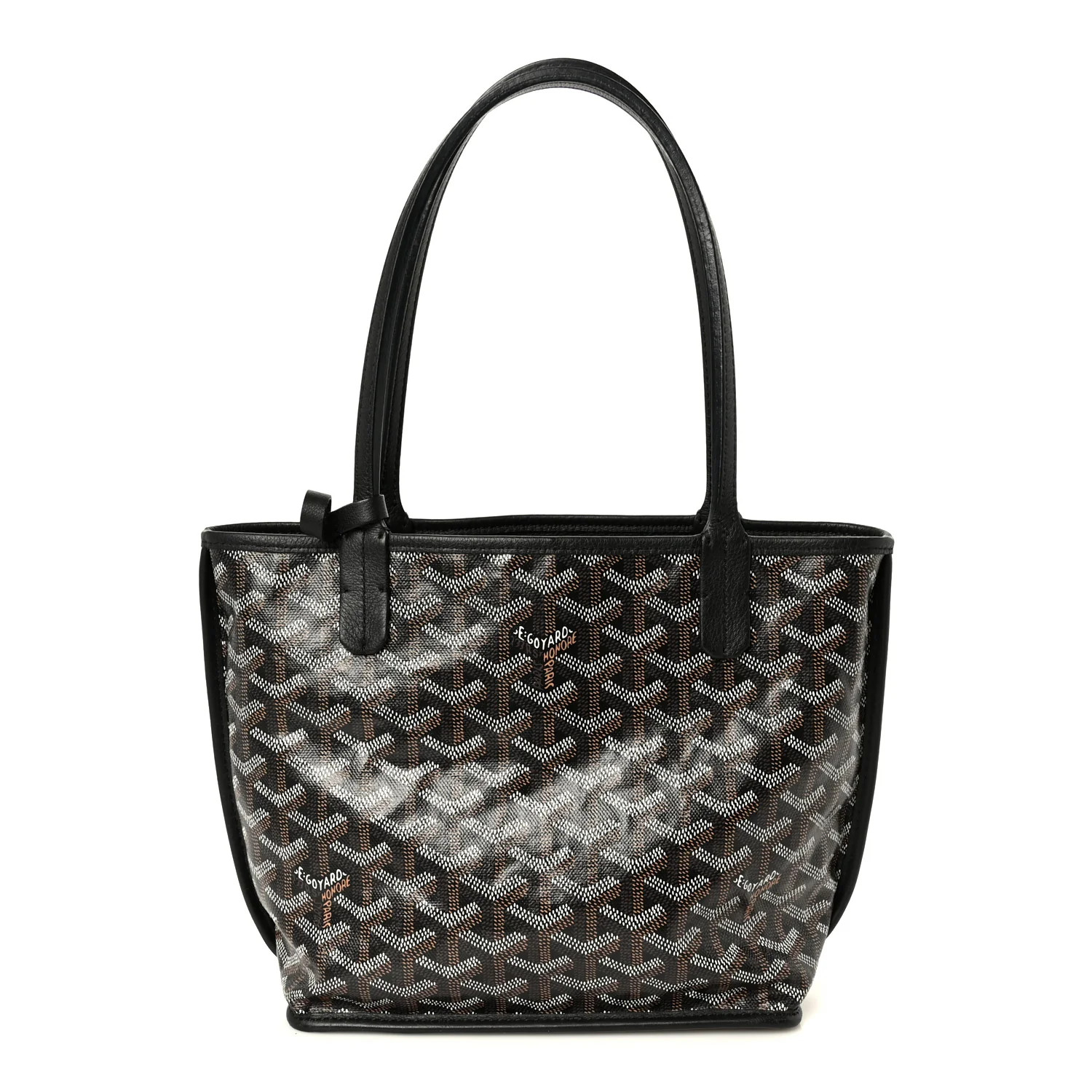 Goyard Goyardine Reversible Mini Anjou Black 1902518 | FASHIONPHILE (US)