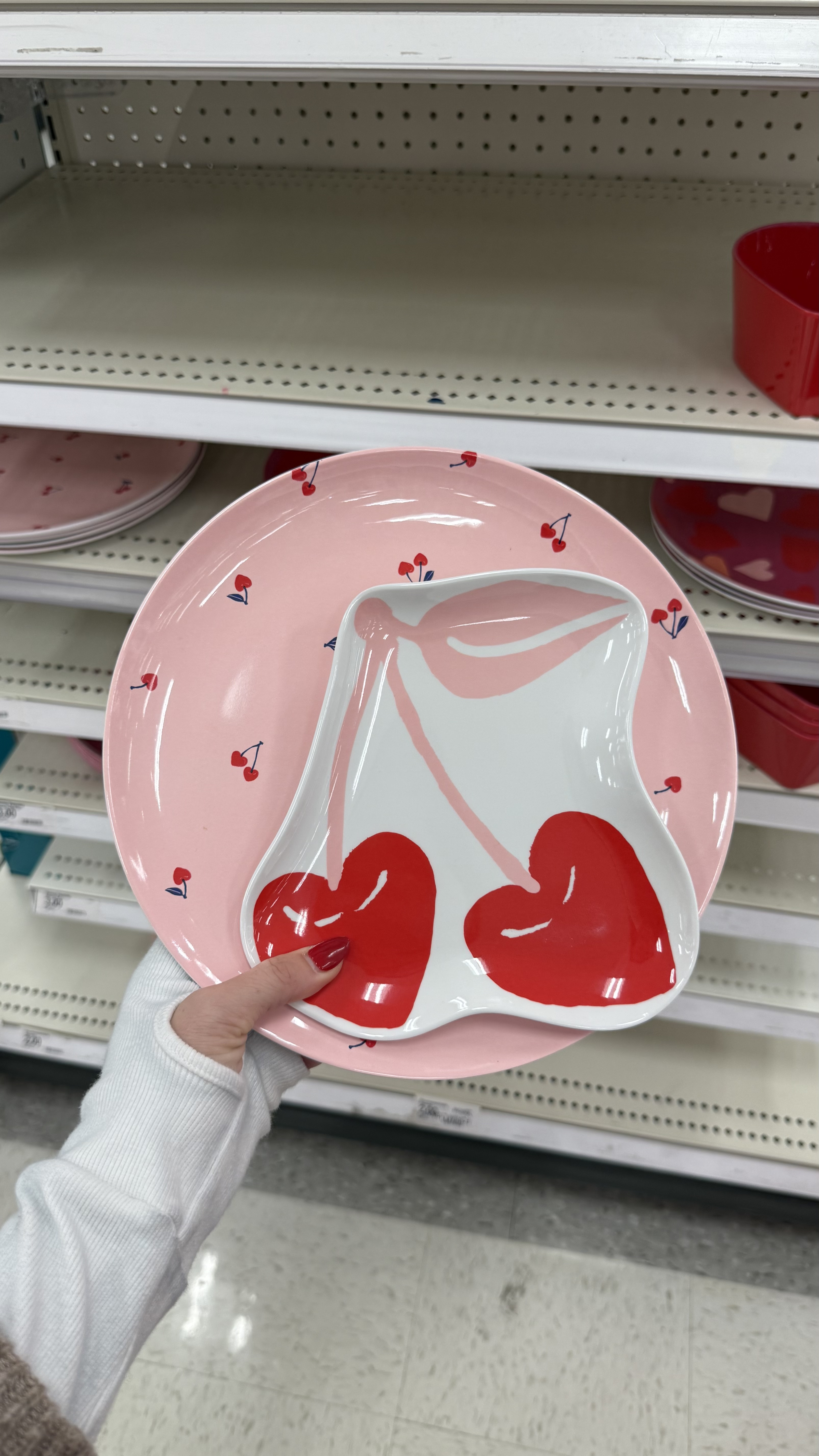 Valentine’s Day inspired plates! I love the cherry 🍒 inspo! #valentinesday #valentines #vday

#LTKHome #LTKSeasonal