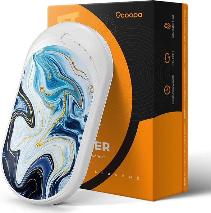 OCOOPA Hand Warmers Rechargeable, 1 Pack 5200mAh Electric Portable Pocket Heater, Heat Therapy Gr... | Amazon (US)