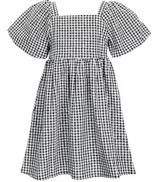 Copper Key Big Girls Puff Sleeve Gingham Dress | Dillard's | Dillard's