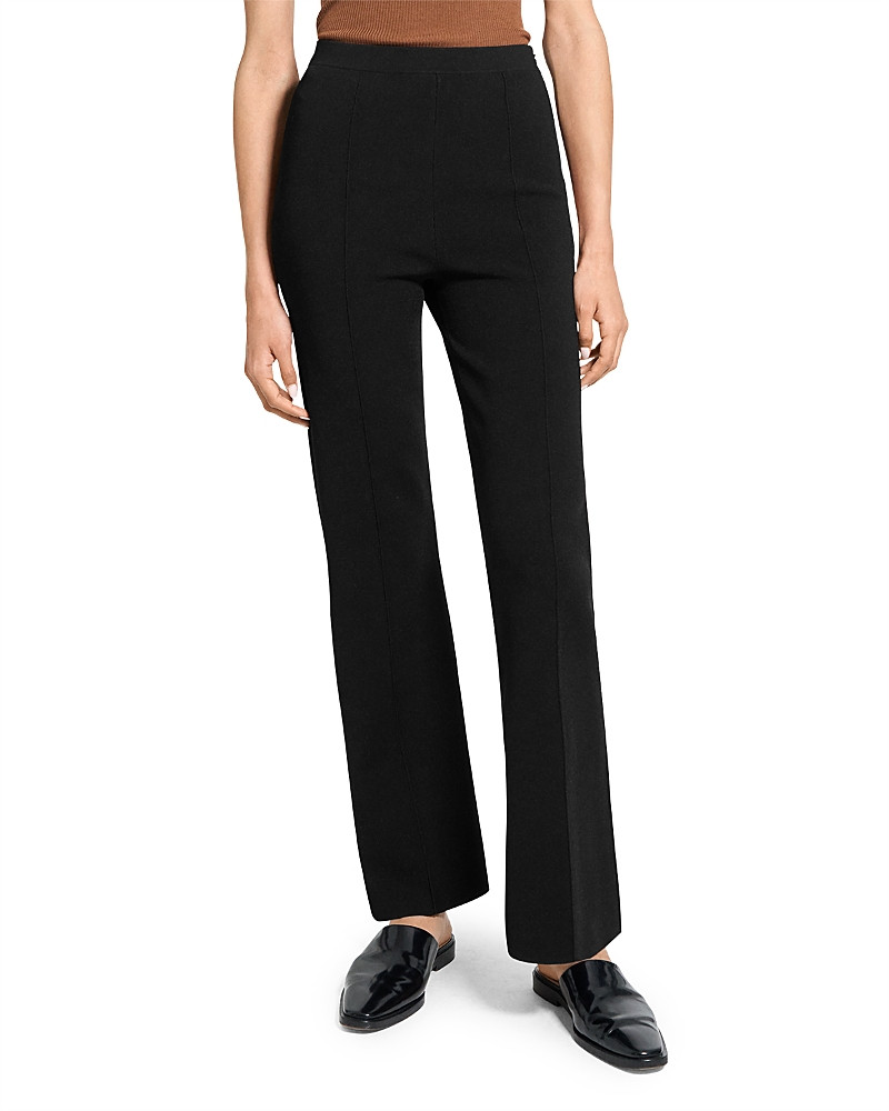 Theory Kick Flare Compact Crepe Pants | Bloomingdale's (US)