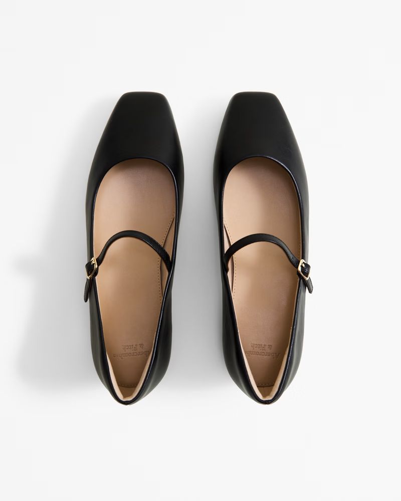 Women's Mary Jane Flats | Women's Shoes | Abercrombie.com | Abercrombie & Fitch (US)