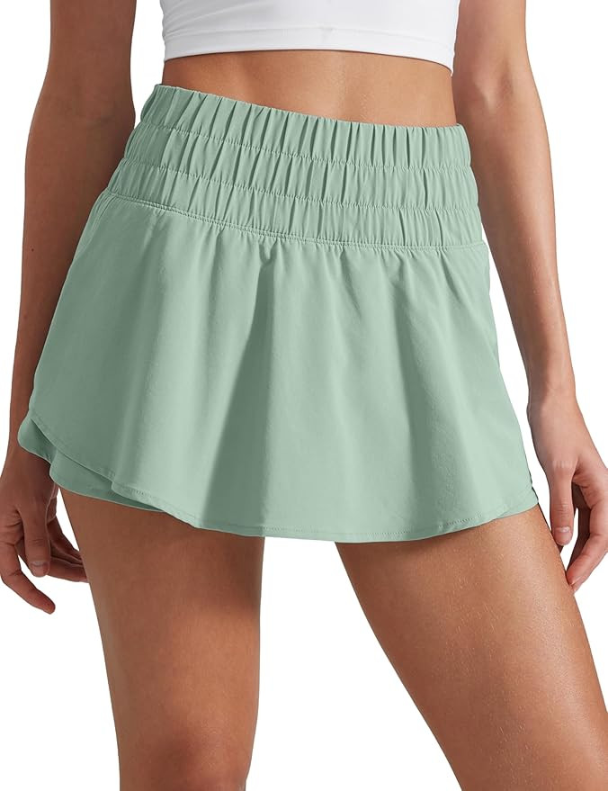 CRZ YOGA High Waisted Athletic Shorts | Amazon (US)