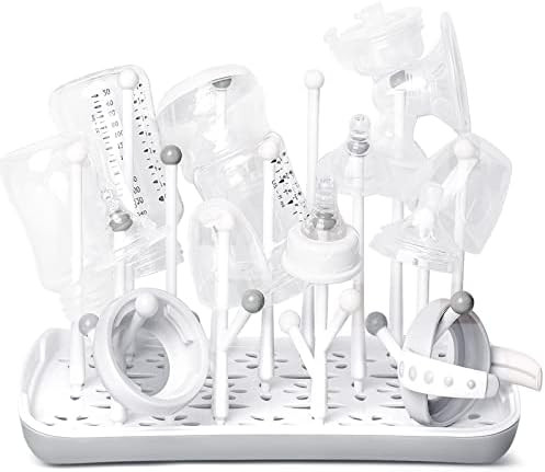 Baby Bottle Drying Rack with Tray, Termichy High Capacity Bottle Dryer Holder for Bottles, Teats,... | Amazon (US)