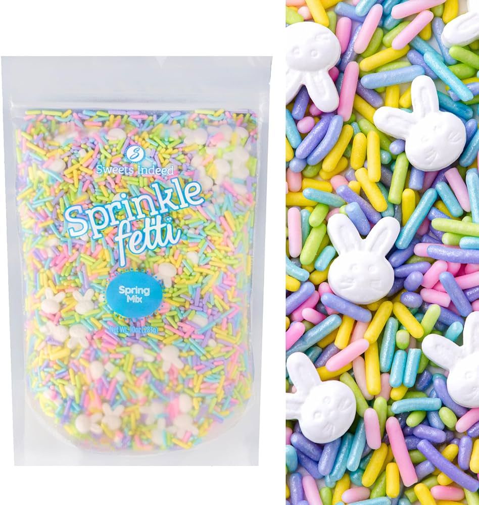 Sweets Indeed, Sprinkles, Edible Sprinkle Mix, Perfect for Cake Decorations, Baking, Ice Cream, C... | Amazon (US)