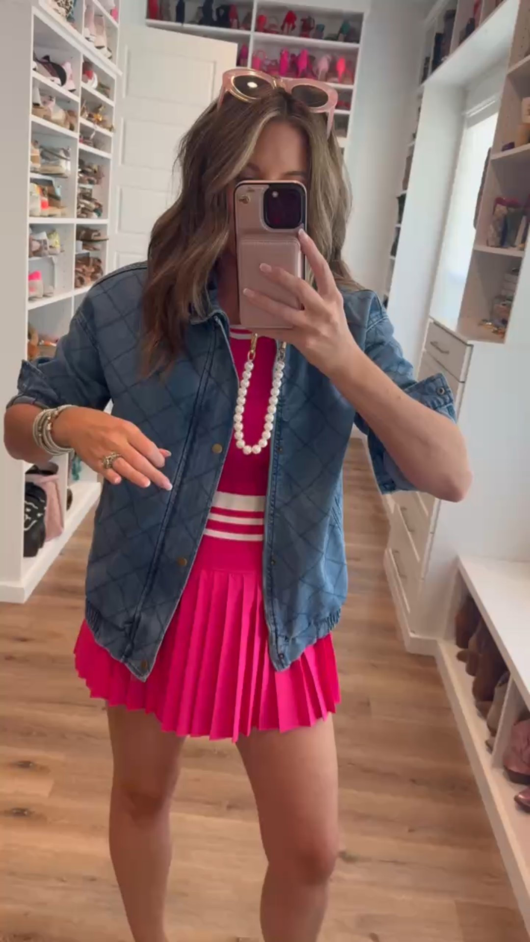 Sporty summer essentials you’ll actually wear on repeat ☀️ Easy, comfortable, and casual Amazon finds that you will keep grabbing for. In a small 2 piece set with tennis skirt and top, medium denim jacket, sneakers and accessories - fits tts. Shop Dandy, Amazon, vacation outfit, travel outfit, athleisure

#LTKActive #LTKSeasonal #LTKStyleTip