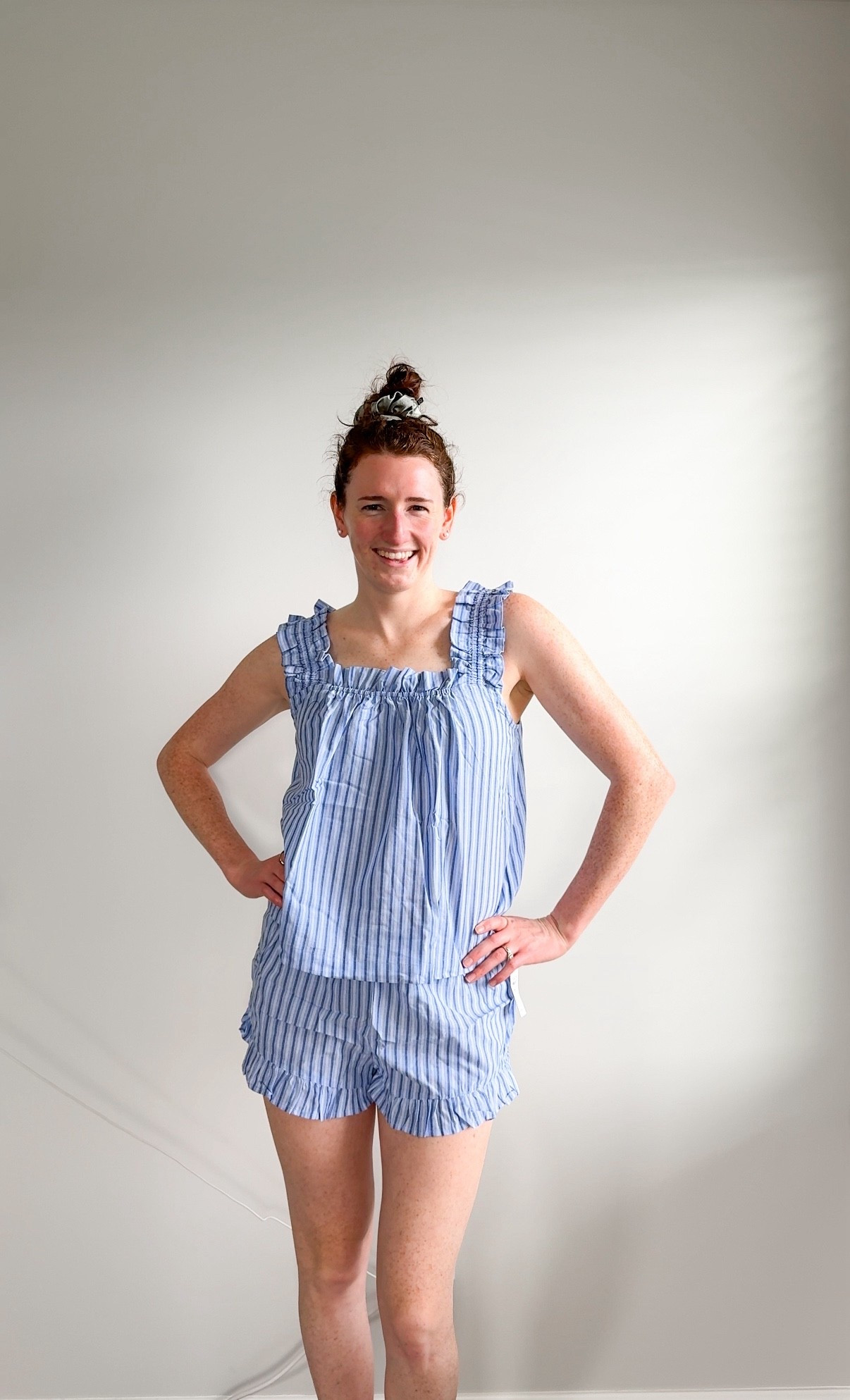 blue striped pajamas 💙

#LTKSaleAlert #LTKmorningroutine #LTKTall
