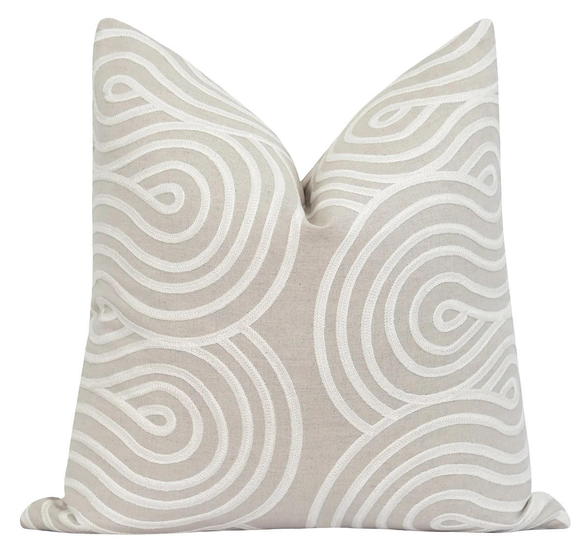 Giraldi Natural Throw Pillow | Land of Pillows