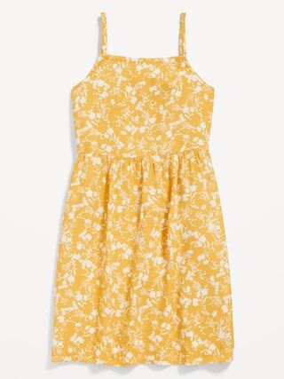 Printed Fit & Flare Cami Dress for Girls | Old Navy (US)