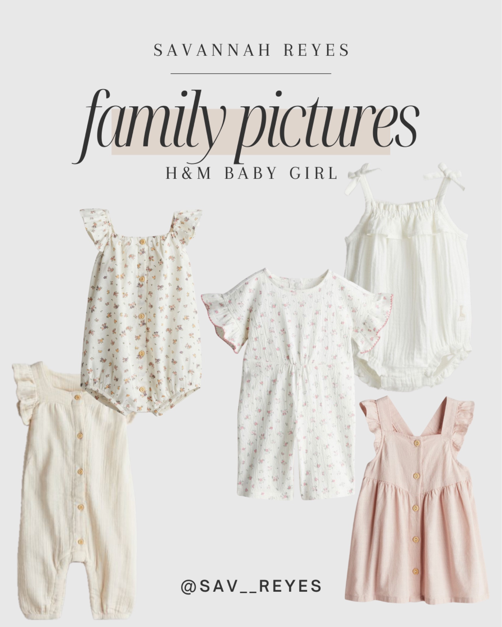 H&M baby girl outfits / baby girl spring outfits / neutral baby outfits / spring cute outfits / baby girl family pictures / family pictures outfits / H&M sale

#LTKbaby #LTKkids #LTKfamily