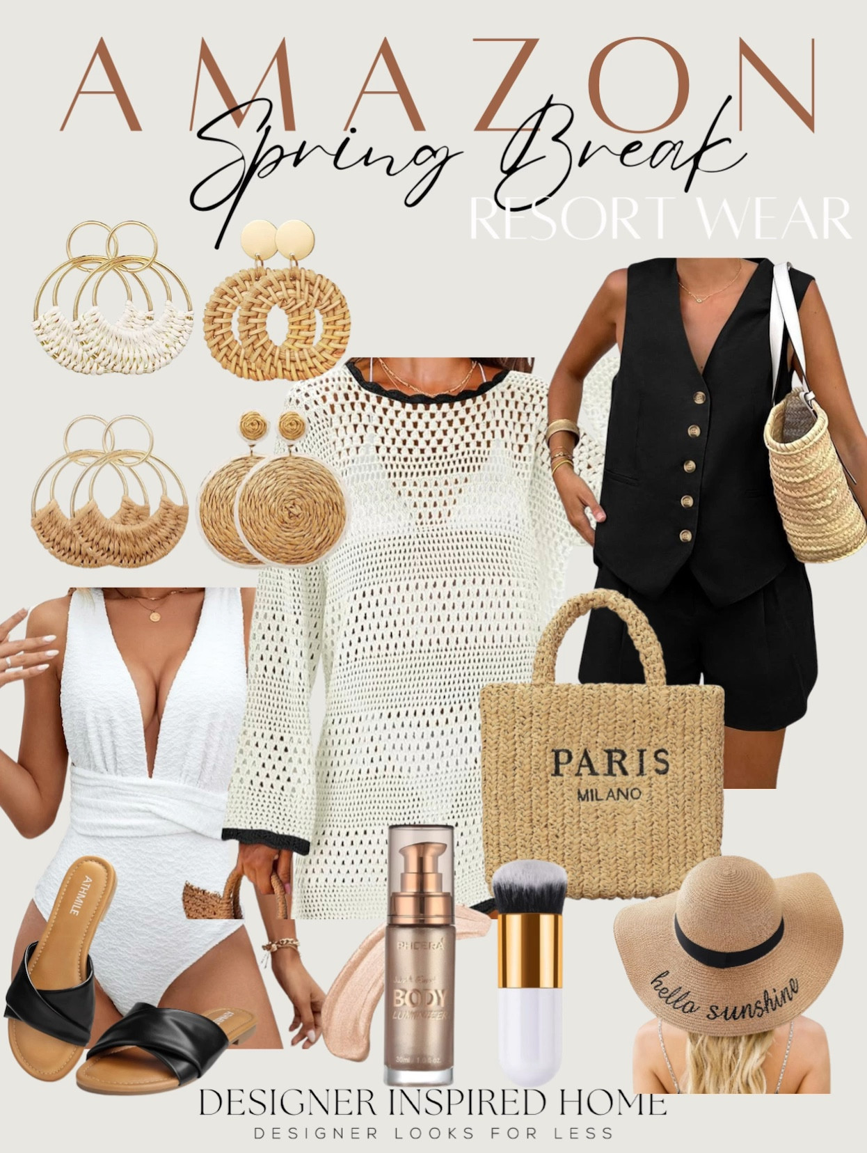 Amazon Spring break resort wear! 

#LTKSeasonal #LTKWatchNow #LTKFindsUnder50