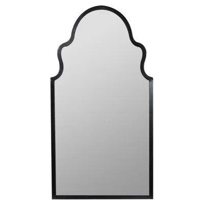 Menachem Accent Mirror Three Postsâ¢ Finish: Black | Wayfair North America