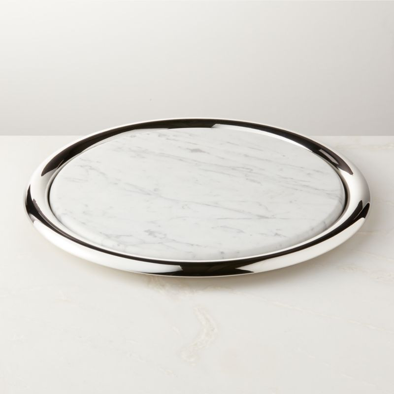 Piero Round Serving Tray Set | CB2 | CB2