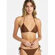 No Boundaries Triangle Bikini Top, Women’s XXS-XXL - Walmart.com | Walmart (US)