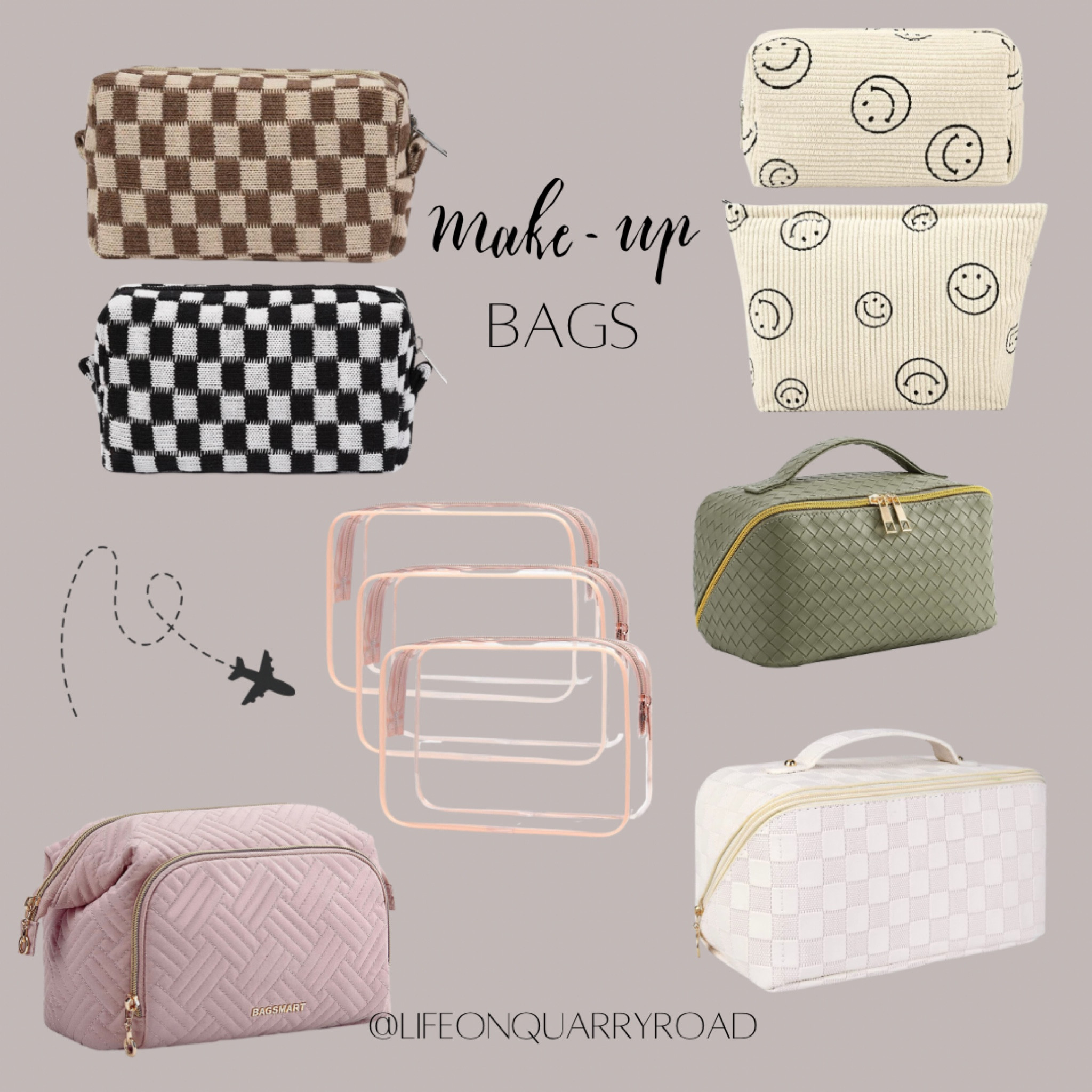 Make up bags 
Travel 
Amazon 

#LTKGiftGuide #LTKFind #LTKtravel