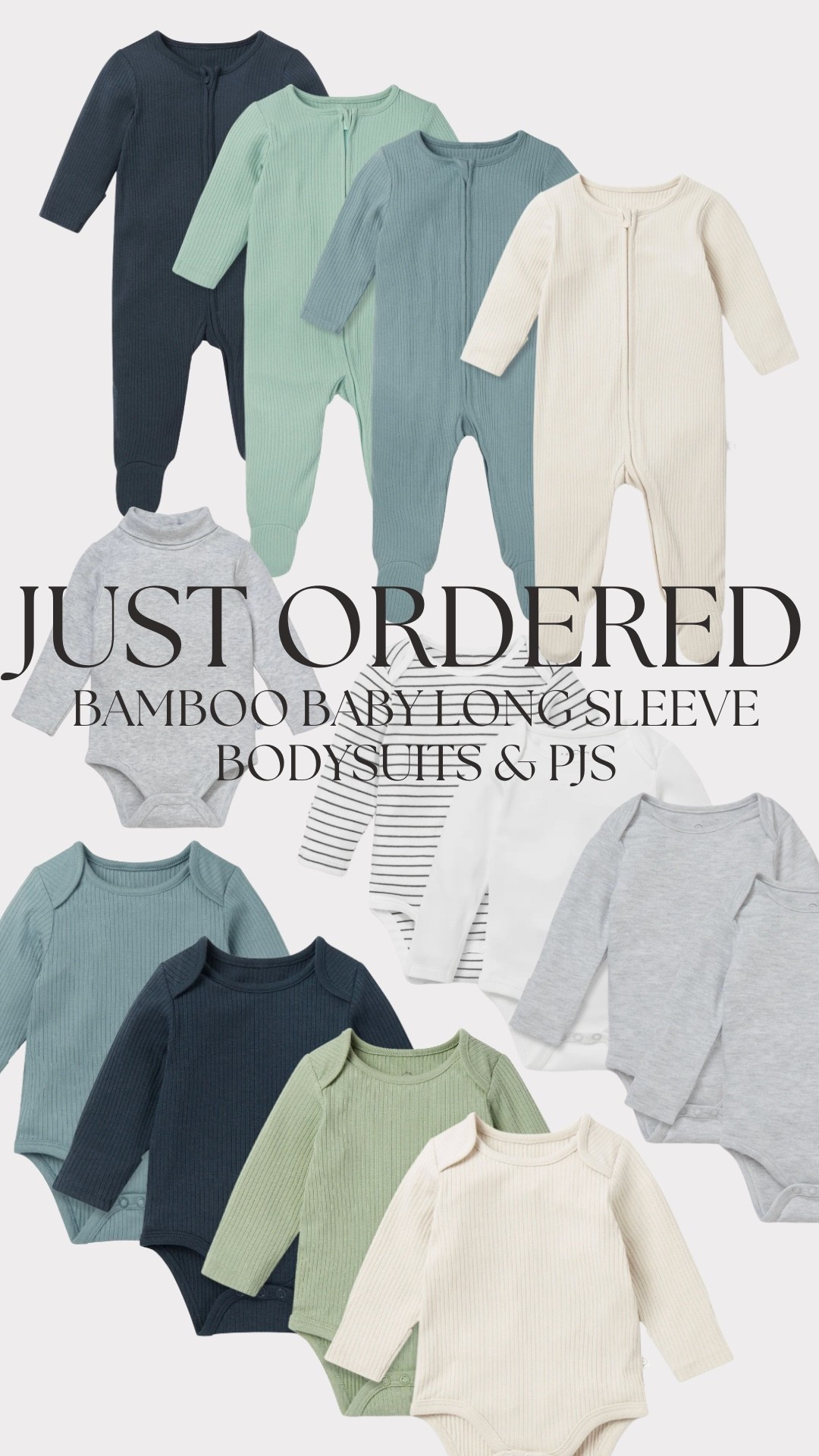 Bamboo bodysuits and pajamas I just ordered for my baby boy! This brand is my favorite for baby clothes. So soft and amazing quality! It was all on sale, too! 

#LTKSaleAlert #LTKmomlife #LTKBaby