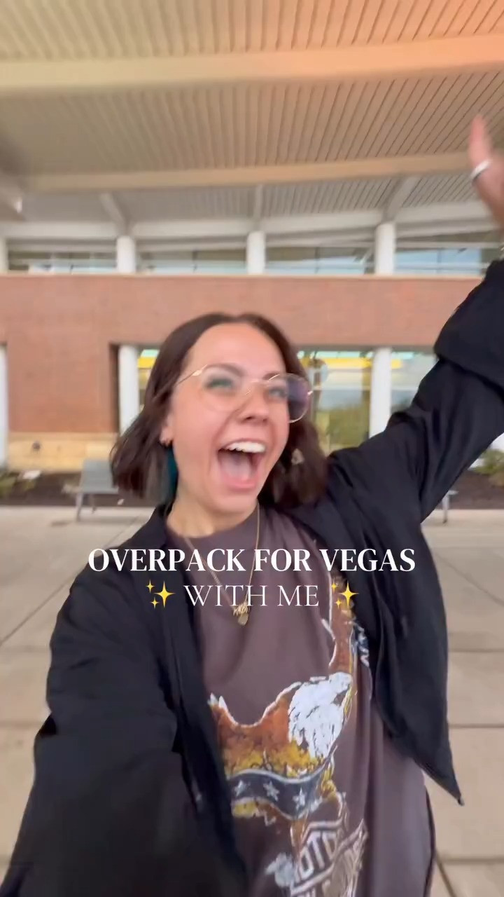 Overpack with me for Vegas!! 

 #LTKootd #LTKSeasonal #LTKTravel