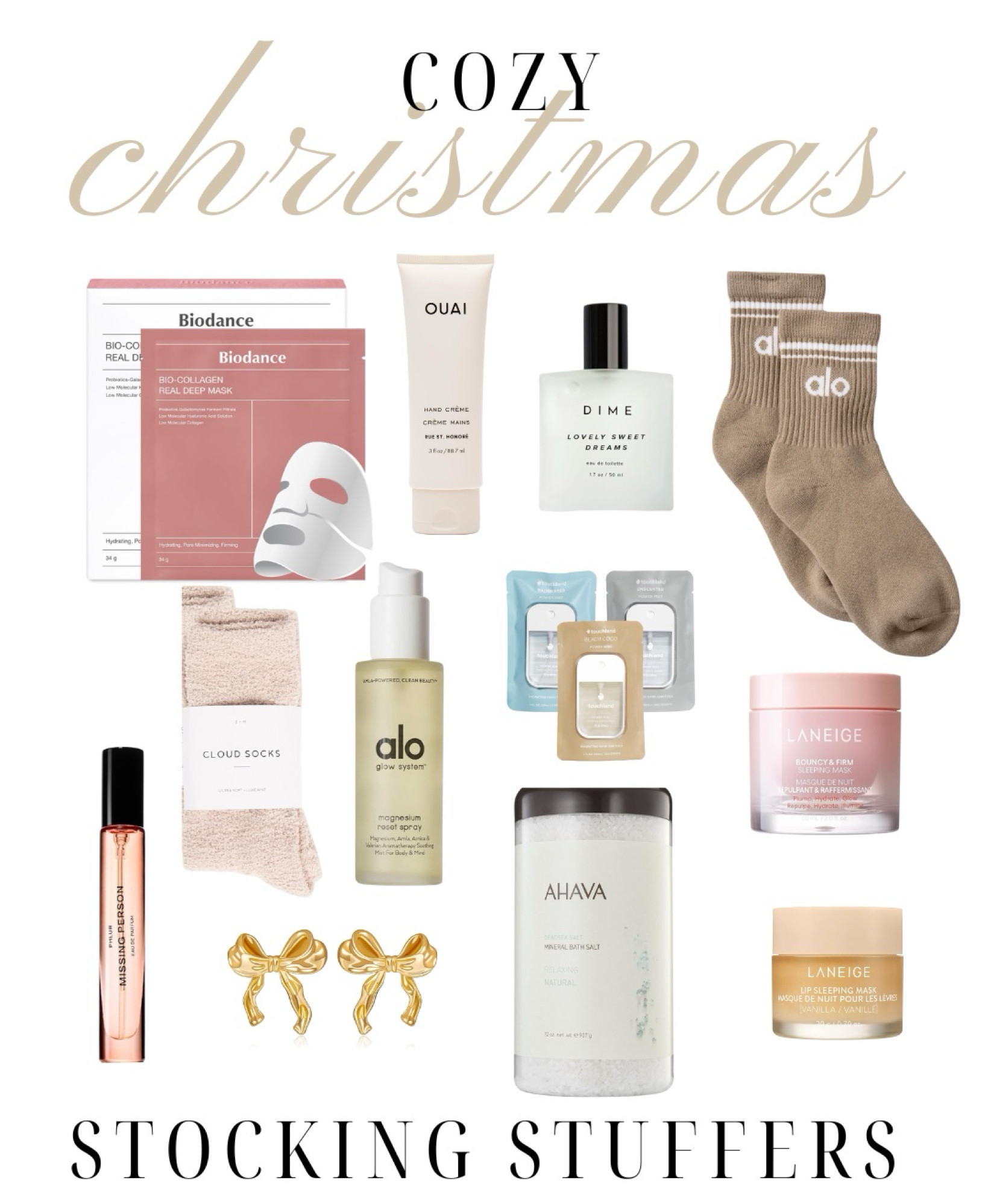Cozy Christmas, warm neutrals stocking stuffers. Perfect for seasonal self-care.

#LTKGiftGuide #LTKSeasonal #LTKHoliday
