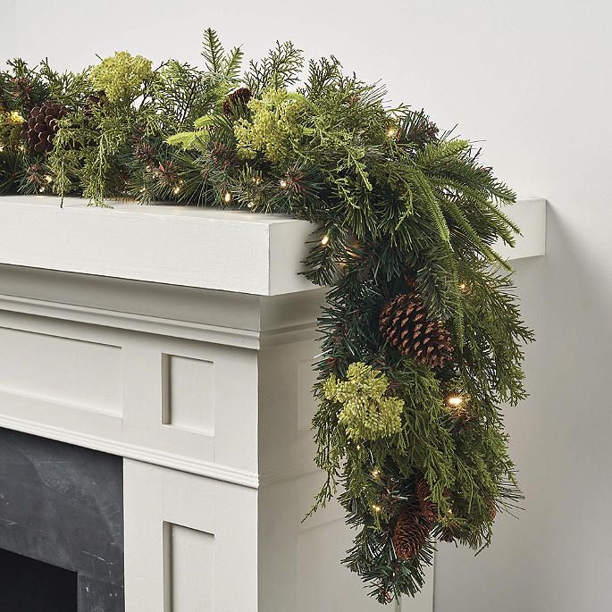 Hamilton Greenery Garland | Frontgate | Frontgate