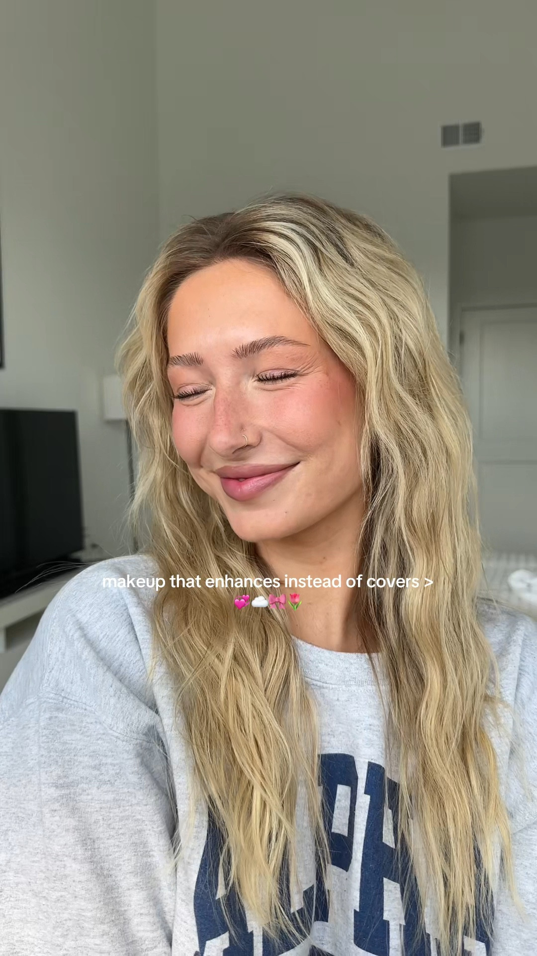 the warm weather has me embracing natural glam💞☁️🌷 #makeup #naturalmakeup #summerr

#LTKBeauty