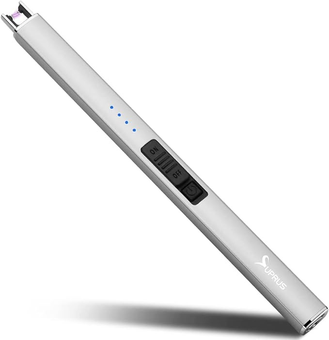 SUPRUS Electric Lighter Arc Windproof Flameless USB Rechargeable Lighter with Safety Lock for Can... | Amazon (US)