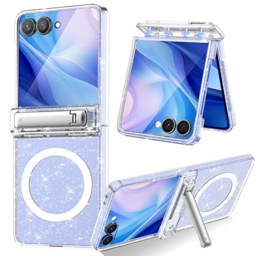 Casetego for Galaxy Z Flip 7 Case Magnetic,[Compatible with MagSafe][Built-in Screen Protector][K... | Amazon (US)