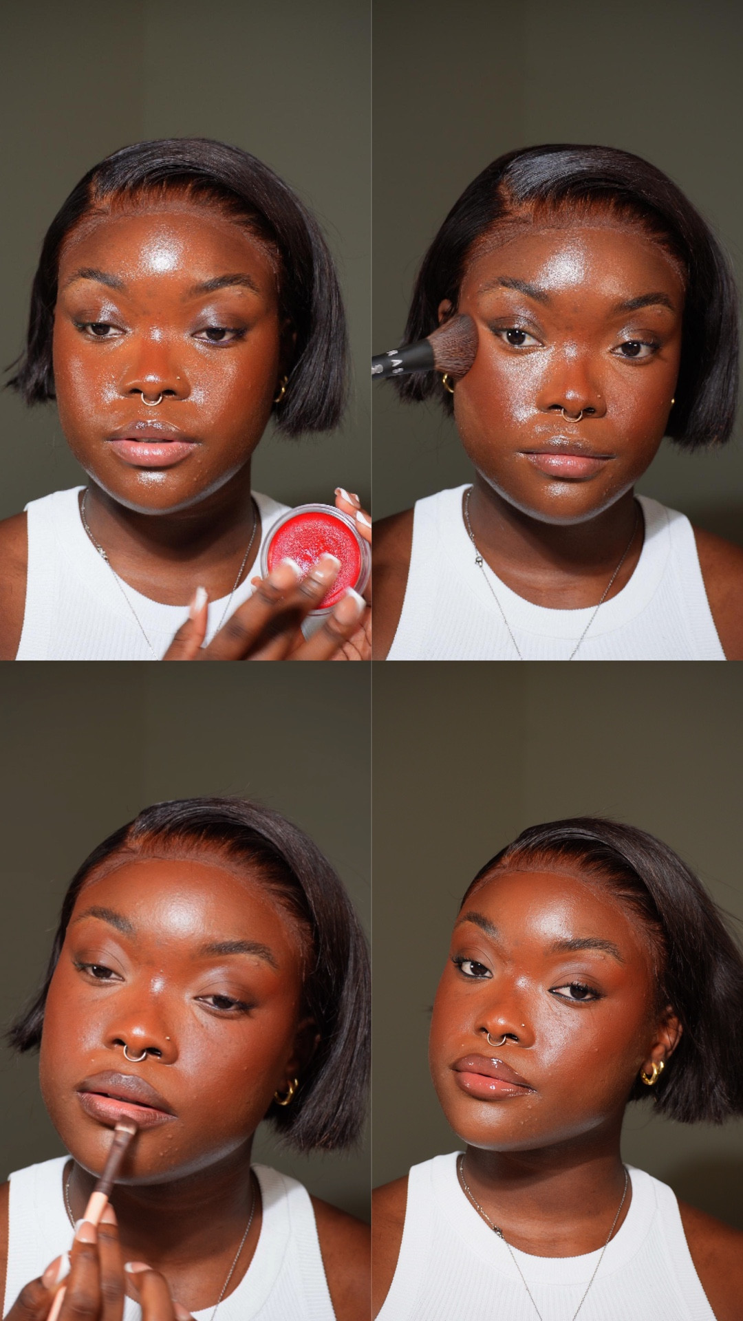 a cute lil breakdown of my makeup routine + products 

#LTKCyberWeek #LTKgrwm #LTKGiftGuide