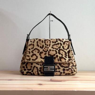 FENDI Mamma Baguette Bag - Harako Leopard - Pre-Owned Good (JP) | eBay UK