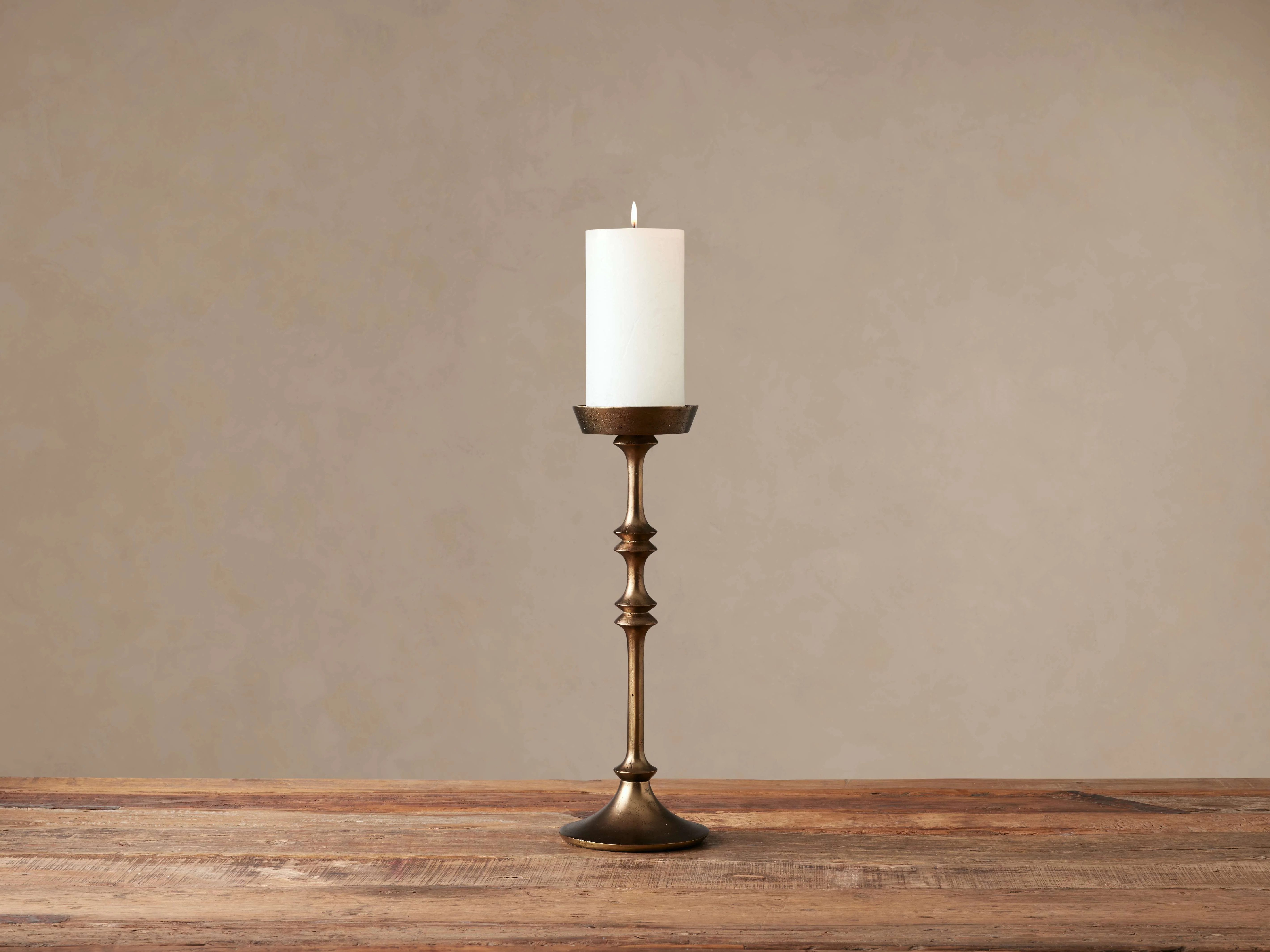 Camden Tall Pillar Holder | Arhaus