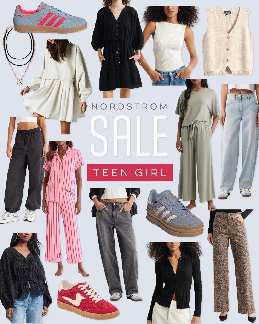 Your teen’s dream wardrobe… but on sale. We found the best Nordstrom deals on cool, comfy clothes she’ll actually want to wear.

#TeenFashion #NordstromSale #StyleSteals #TeenGirlStyle

#LTKStyleTip #LTKSaleAlert #LTKFamily
