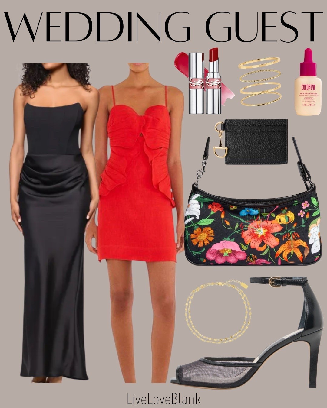 Wedding guest dresses
Special event dresses
Gucci evening bag and card case 
@gucci 
@nordstrom 
@Dillards Inc.

#LTKWedding #LTKOver40 #LTKU

#LTKmomlife #LTKSeasonal