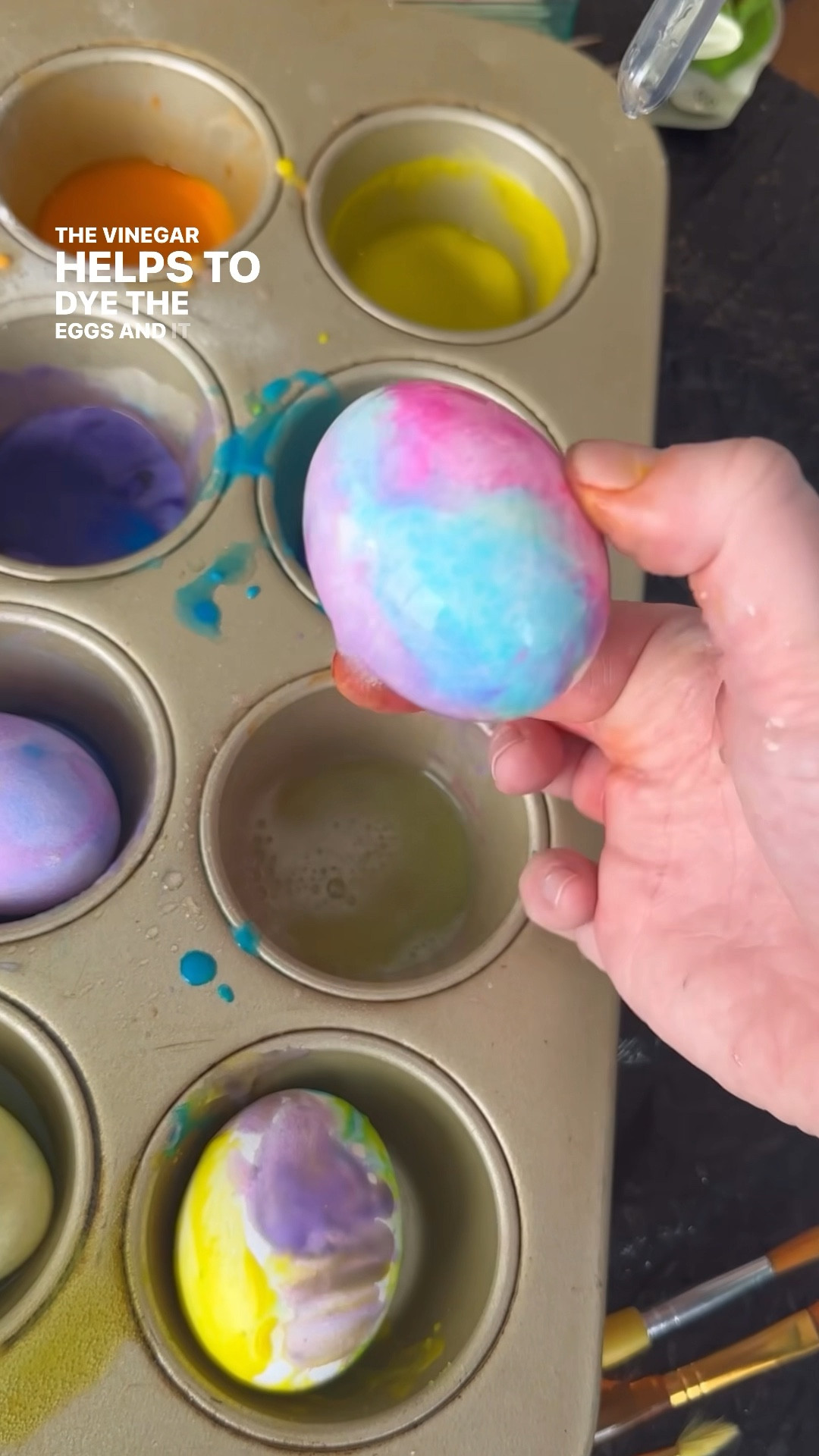 Honestly, I feel like the favorites could rotate on any given day.  My kids were back and forth. All of these were a hit and it truly does just depend on how messy you wanna get! 

Order of mess (least to worst) + TIPS 👇🏻 

1. Eggmazing: simple, little to no set up or clean up, markers only. Only one kids at a time can use this, unless you buy 2. So, that's a con. A Pro: This will work on fake plastic eggs as well. 

2. Fizzy eggs:
•Make a paste using a 1:1 ration of vinegar & water. We found a muffin tin works best.
• Add gel food coloring & combine
•Paint the eggs (we put them in an empty muffin tin.
•Once painted, drop vinegar on! You can spoon it on or use medicine droppers of any kind. 
🌟 The reaction is the best part! This one hands down kept both my kids entertained the longest as they kept repainting eggs & doing it all again! 

3. Whip cream/Cool Whip eggs:

•Soak your eggs in vinegar for 5-10 min before coloring. This helps the color stick better. 
•Fill a muffin tin with whip cream or cool whip that's thawed. 
•Add gel food coloring. You can do multiple colors in each tin (I recommend it!), but when you go to combine the colors, use a toothpick and DO NOT stir together completely. You want it to be more swirled than a solid color. This gives best results!
•Use a spoon to put the eggs in the tin and move them around.
•Once they set about 15-20 min (the longer the better), rinse under color water! 

*Eggs do NOT have to be hard boiled. I didn't hard boil any of these and only 1 broke. But, I live life on the edge like that 😉 Do what makes you most sane! 

Which way you trying?! 


#LTKfamily #LTKkids #LTKSeasonal