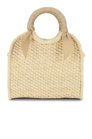 SENSI STUDIO X REVOLVE Midi Handbag in Natural & Ivory from Revolve.com | Revolve Clothing (Global)