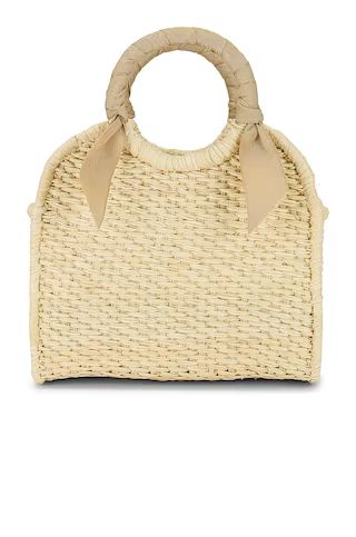 SENSI STUDIO X REVOLVE Midi Handbag in Natural & Ivory from Revolve.com | Revolve Clothing (Global)