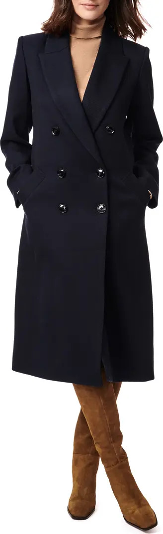 Double Breasted Twill Coat | Nordstrom