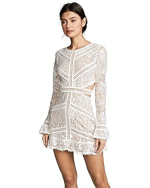 For Love & Lemons Women's Emerie Cutout Dress | Amazon (US)
