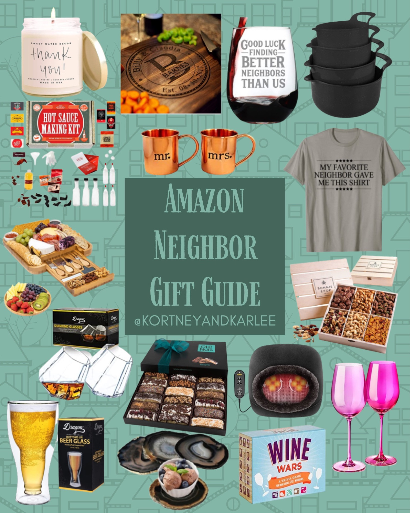 Amazon Neighbor Gift Guide!

Kortney and Karlee | #kortneyandkarlee 

#LTKSeasonal #LTKunder50 #LTKhome