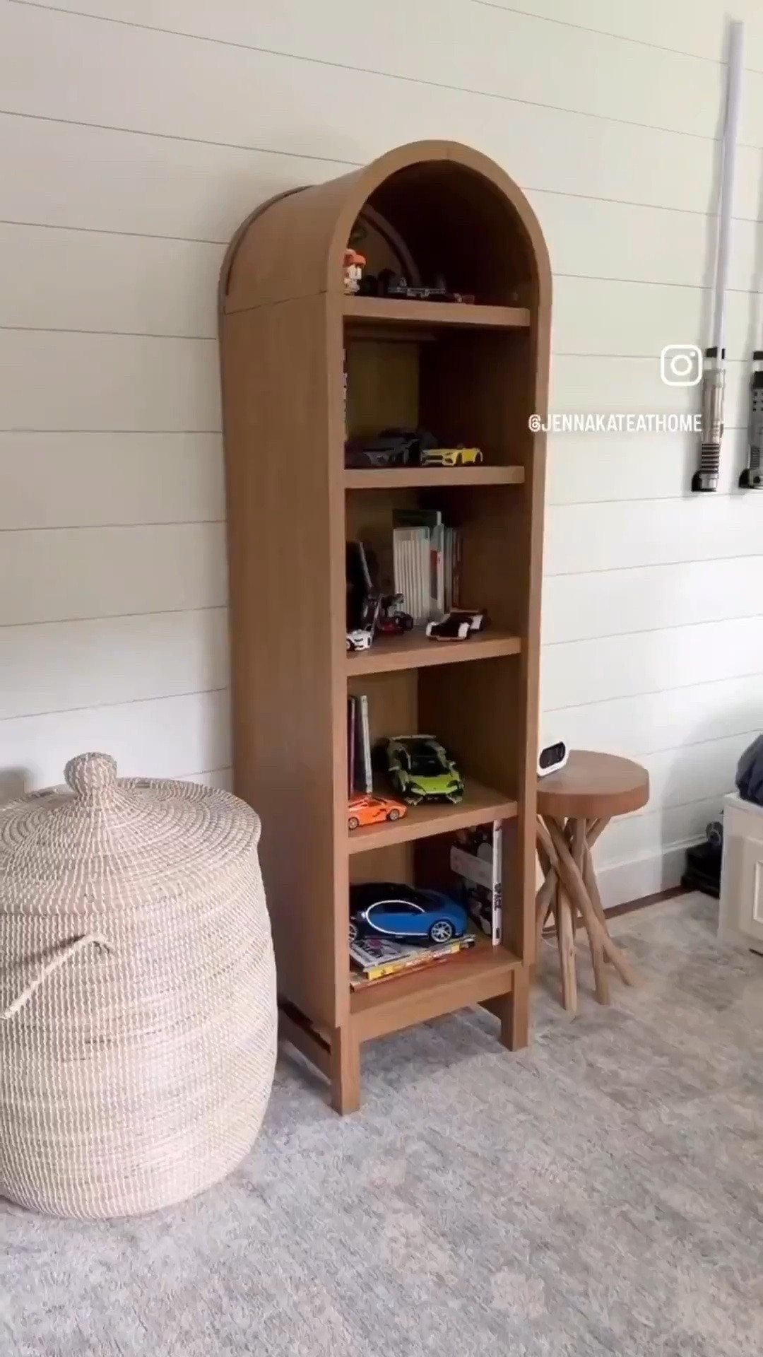 A narrow bookcase that’s functional, beautiful, and less than $200! This holds my son’s books, toys, and legos perfectly.

#LTKHome
