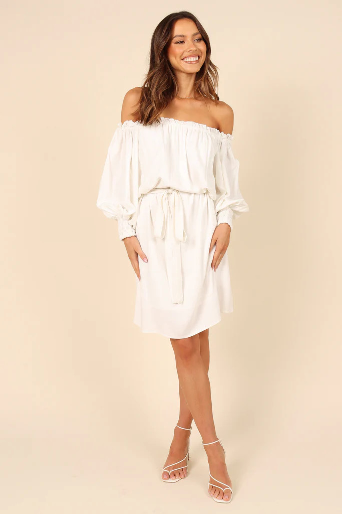 Isabelle Dress - White | Petal & Pup (US)