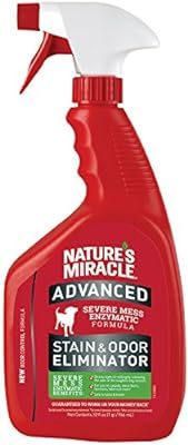 Nature's Miracle Advanced Stain and Odor Eliminator Dog for Severe Dog Messes | Amazon (US)