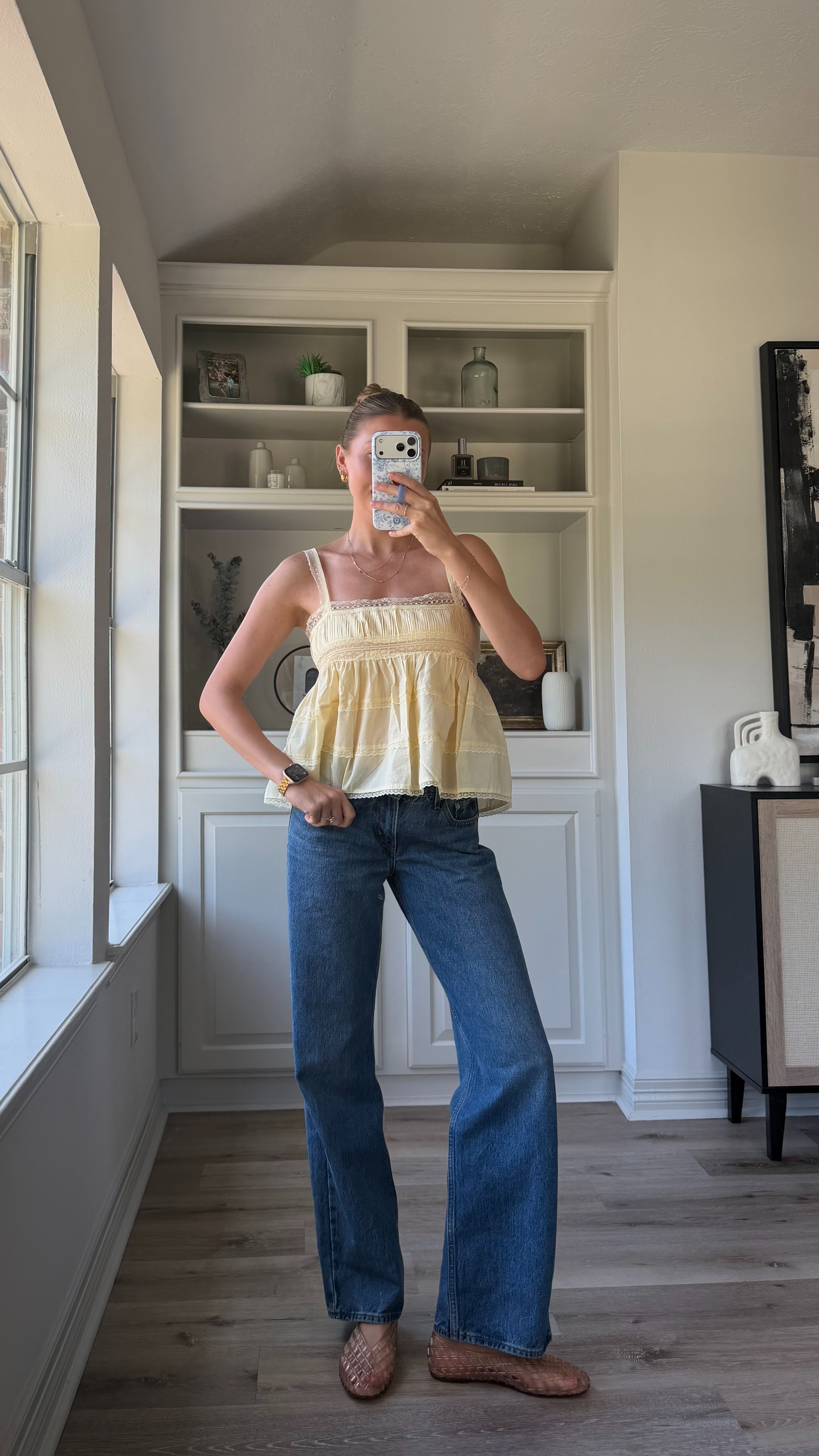 Cutie summer toddler mom ootd | Wearing small in yellow tank
 

 #LTKootd #LTKmomlife