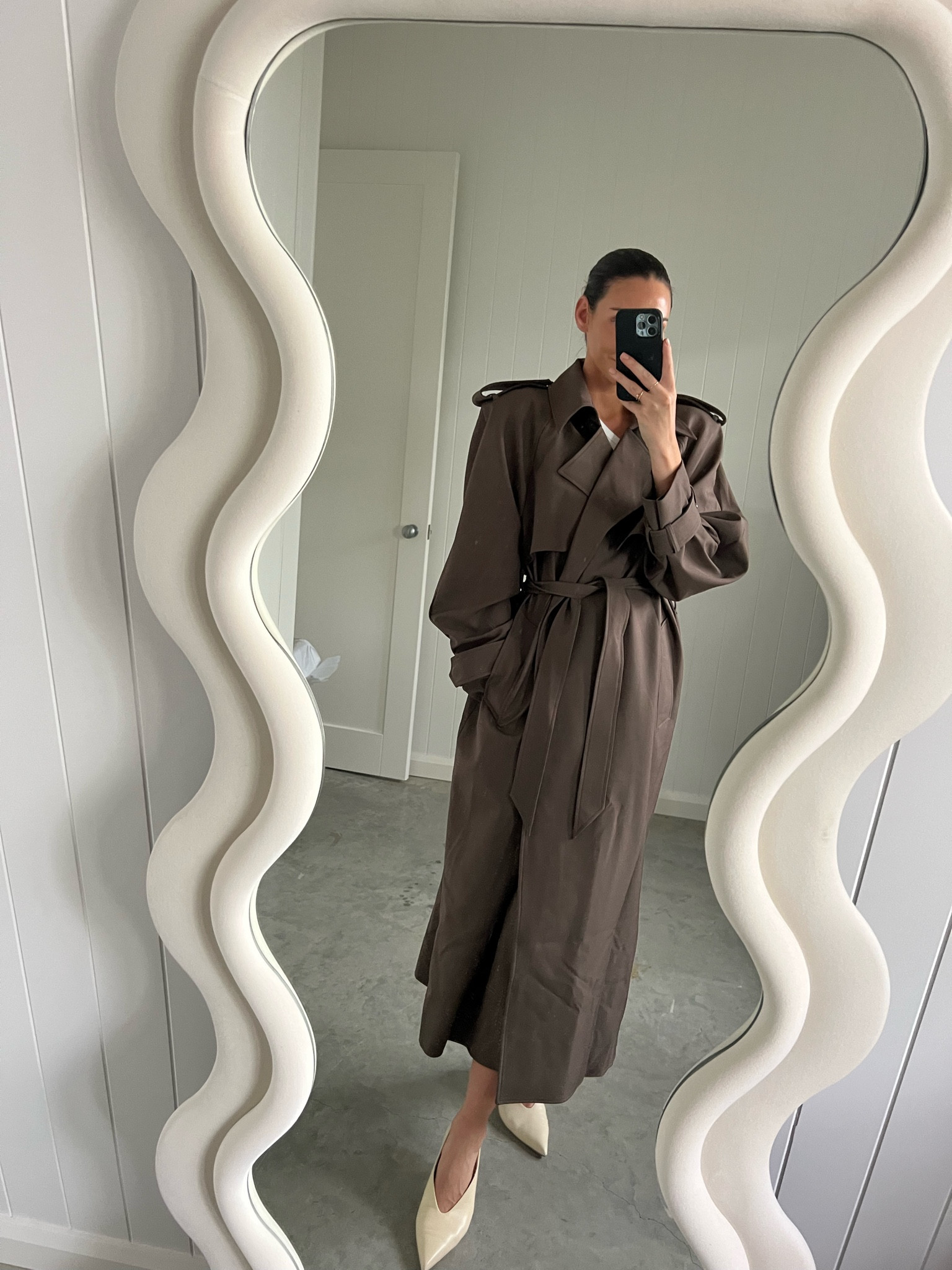 She needs an iron but oh my I am obsessed. This beautiful trench is 35% off at Camilla and Marc now. Sign up via their website to access the sale! 

#LTKaustralia #LTKsalealert #LTKCyberWeek
