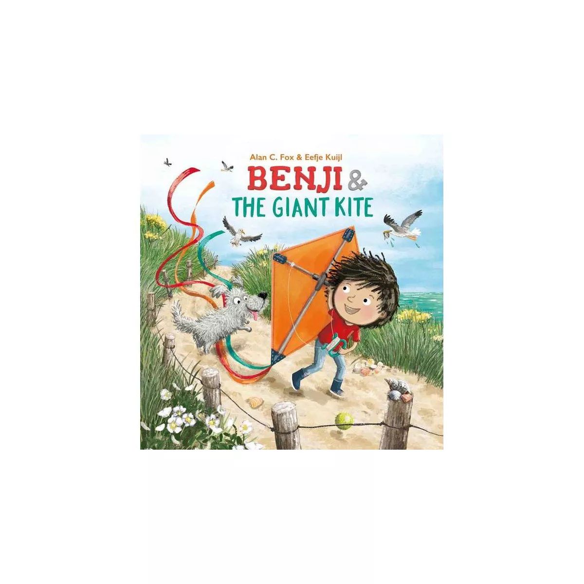 Benji and the Giant Kite - by  Alan C Fox (Hardcover) | Target