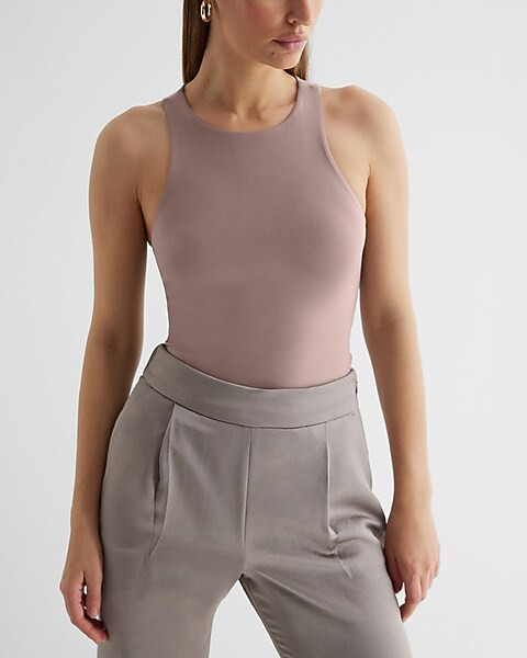 Body Contour Compression High Neck Bodysuit | Express