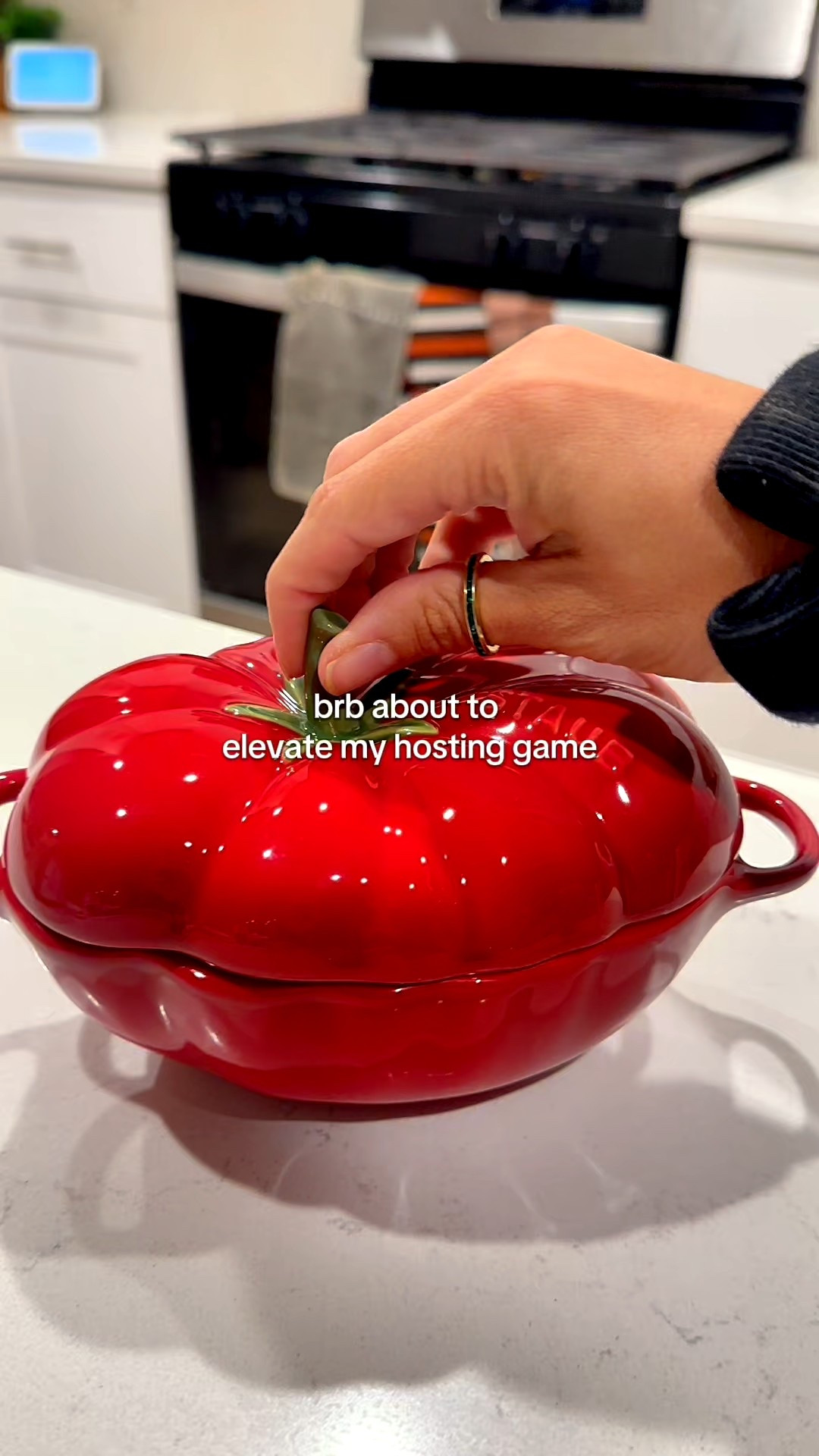 ok but imagine hosting a pasta dinner and the sauce is in the tomato cocotte 🥺🍅

#staub #cocotte #hosting 

#LTKSaleAlert #LTKGiftGuide #LTKHoliday